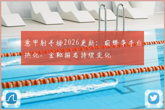 意甲射手榜2026更新：前锋争夺白热化，金靴排名持续变化